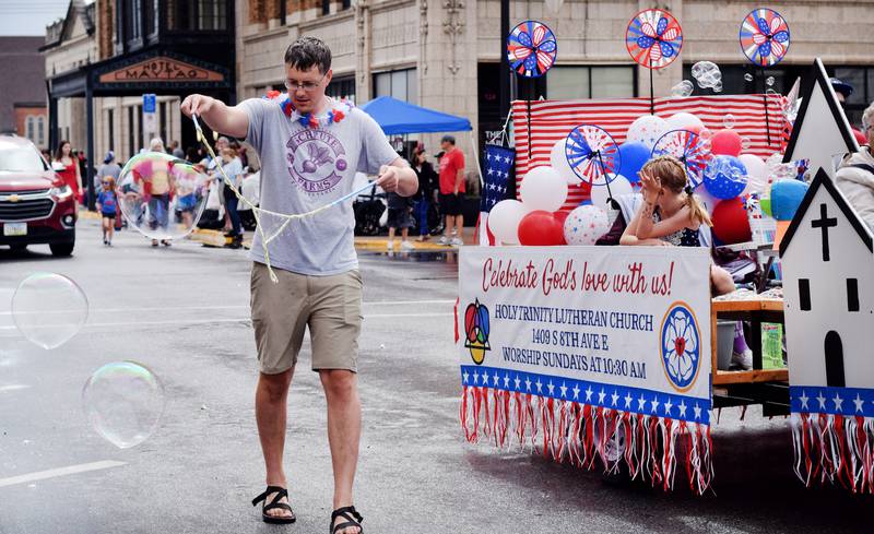 Heavy downpours couldn’t stop the Fourth of July Parade presented by the Greater Newton Area Chamber of Commerce and Newton Main Street on July 4 in downtown Newton.