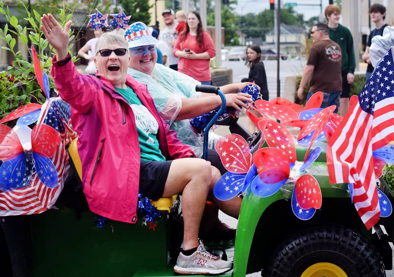 Heavy downpours couldn’t stop the Fourth of July Parade presented by the Greater Newton Area Chamber of Commerce and Newton Main Street on July 4 in downtown Newton.