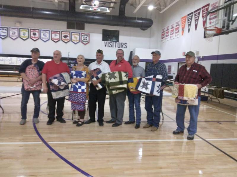 Baxter Quilt Club presents quilts to Baxter Veterans Newton Daily News