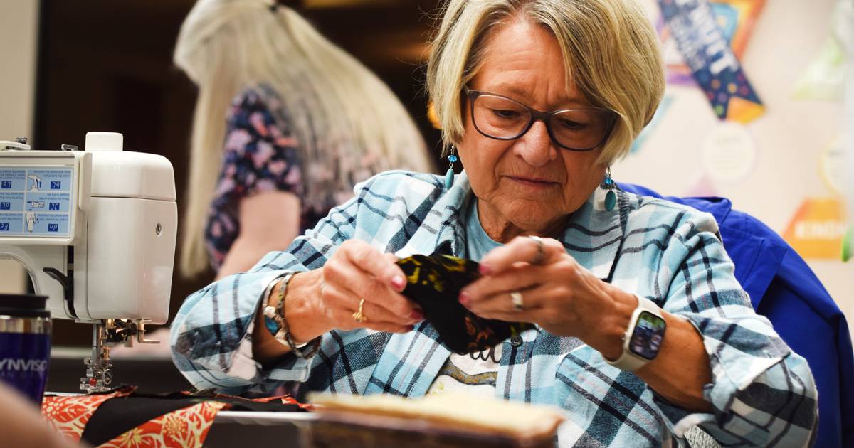 Local group prepares final assembly before Salvation Army Quilt Auction