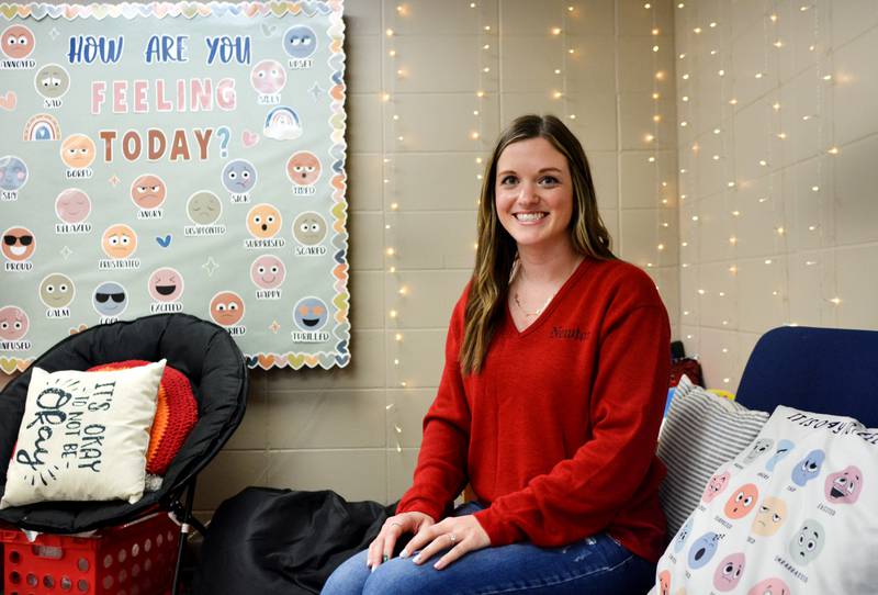 Taylor McDonnell, a school counselor at Woodrow Wilson Elementary School, hopes to be the biggest advocate and champion for students. McDonnell creates an environment that is both positive and welcoming for kids, allowing her to build trust and develop their social-emotional skills.