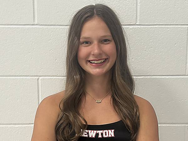 Newton girls swimming dunks Centerville