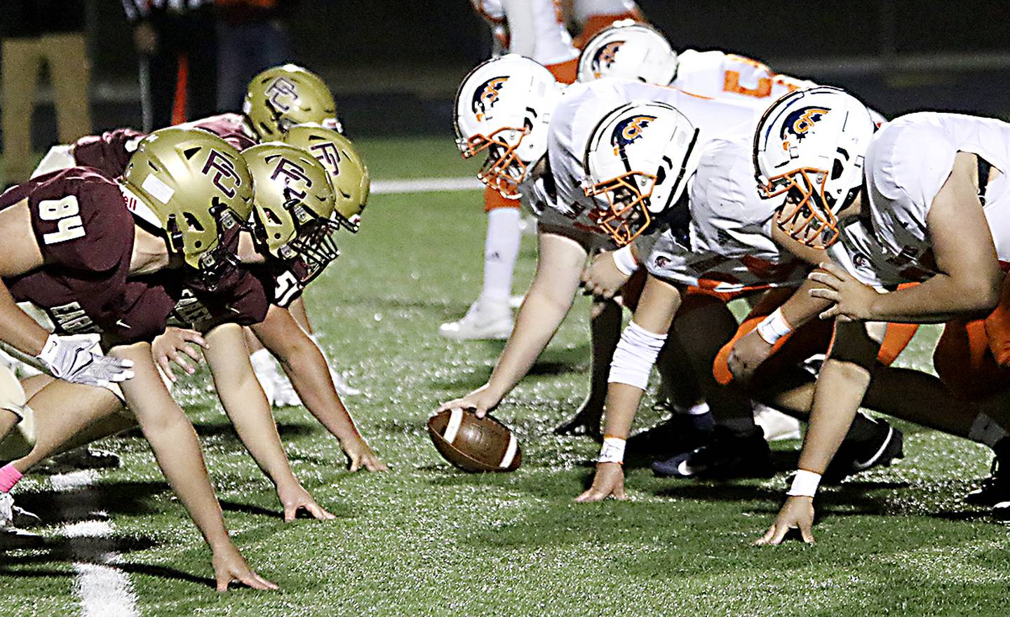 C-M offensive line