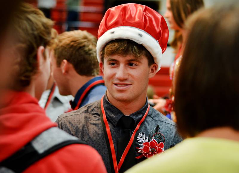 Caden Klein was crowned this year's Homecoming King during a coronation ceremony Sept. 18 at Newton High School.
