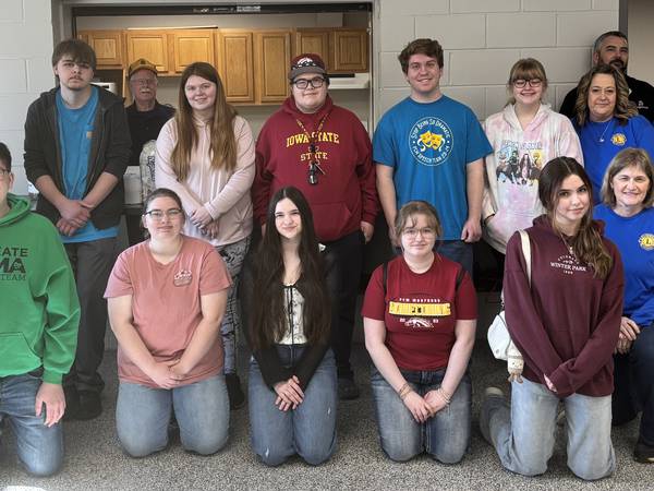 Prairie City Lions Club support PCM Fine Arts Boosters