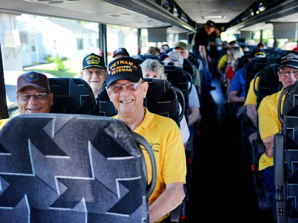Jasper County veterans arrive in droves for recognition day at State Capitol