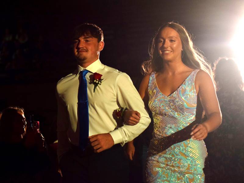 Newton High School held Homecoming coronation on Sept. 19 in the gymnasium. Eight senior boys and eight senior girls were chosen for this year’s Homecoming court, and the king and queen was crowned during the ceremony.