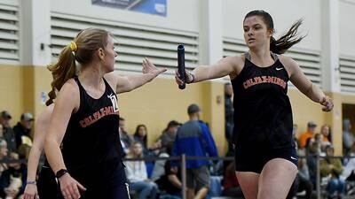 Hurdlers, sprinters lead Tigerhawks at SICL indoor