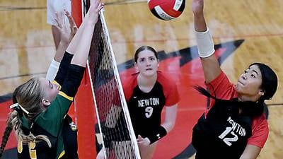 Newton volleyball crowned champions of home tournament