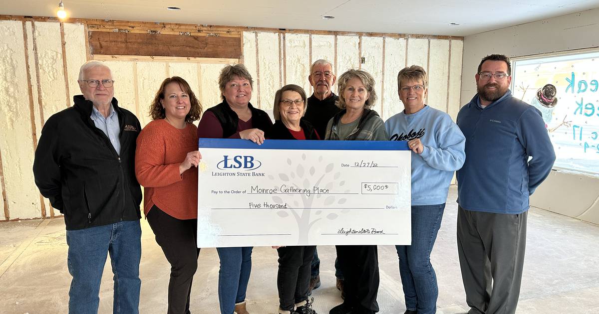 LSB donates to The Gathering Place Newton Daily News