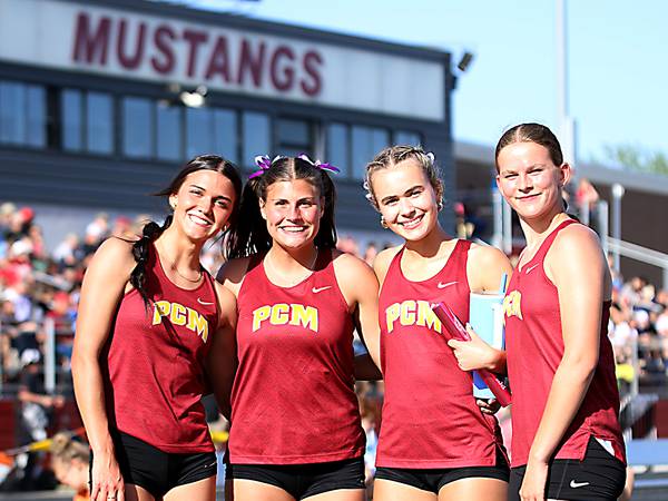 PCM girls advance to state track in seven events