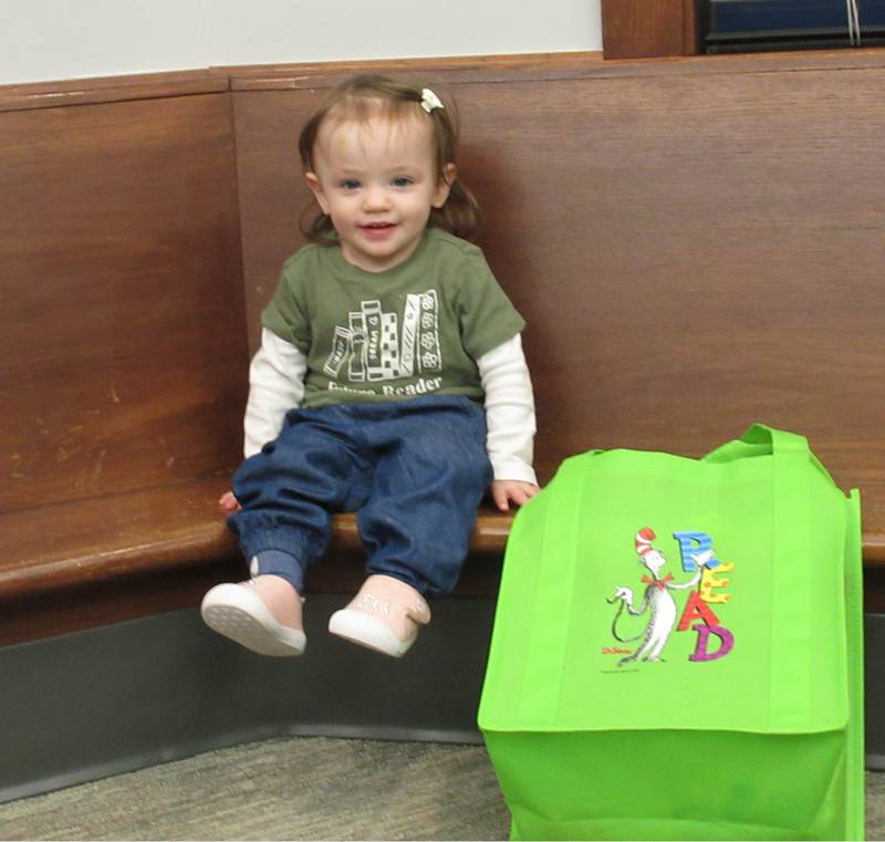 The 1,000 Books Before Kindergarten is an ongoing program at the Newton Public Library.