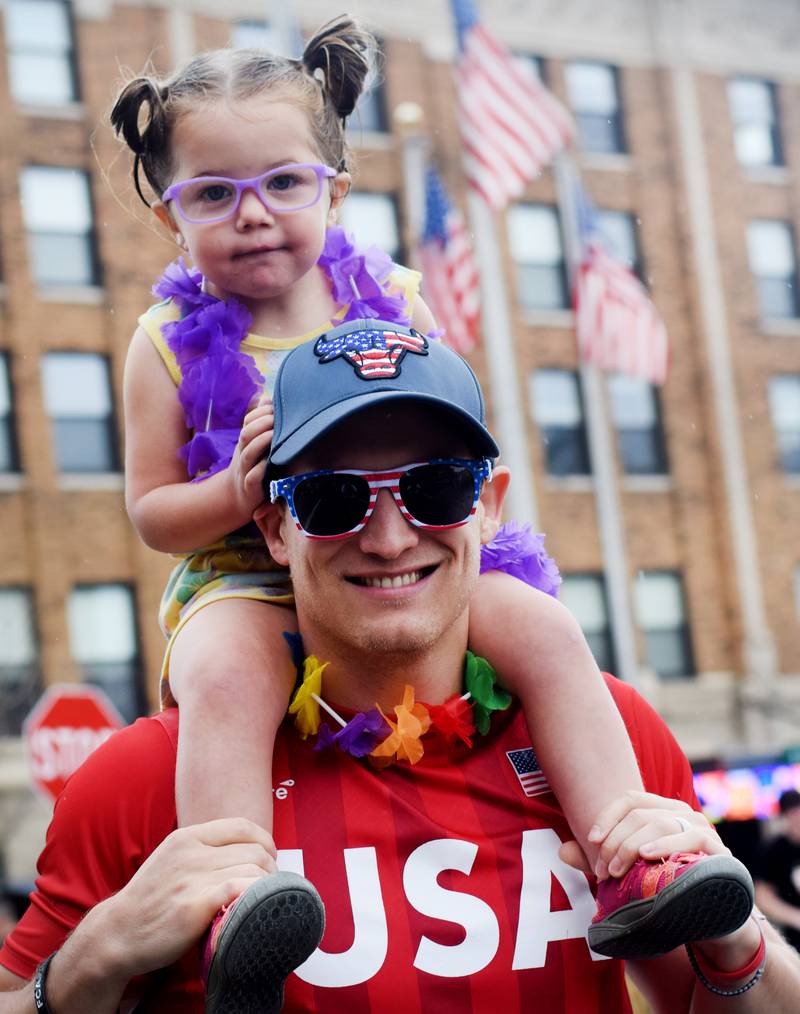 Heavy downpours couldn’t stop the Fourth of July Parade presented by the Greater Newton Area Chamber of Commerce and Newton Main Street on July 4 in downtown Newton.