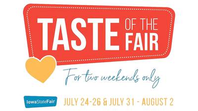 Taste of the Fair Food Events to be at state fairgrounds