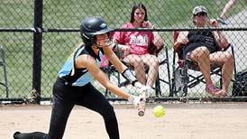 L-S softball shuts out English Valleys, falls twice at home tournament