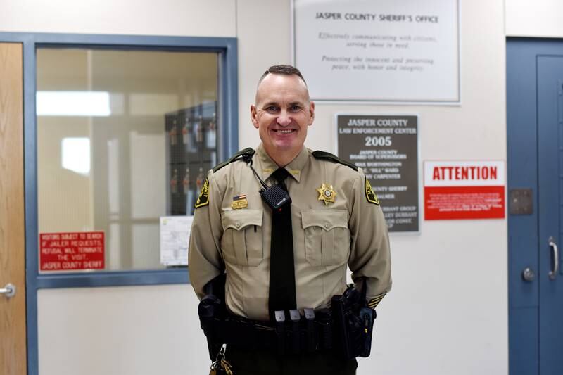 Jasper County Sheriff Brad Shutts wants to maintain the positive momentum left behind by former sheriff John Halferty as he enters his first term in elected office.