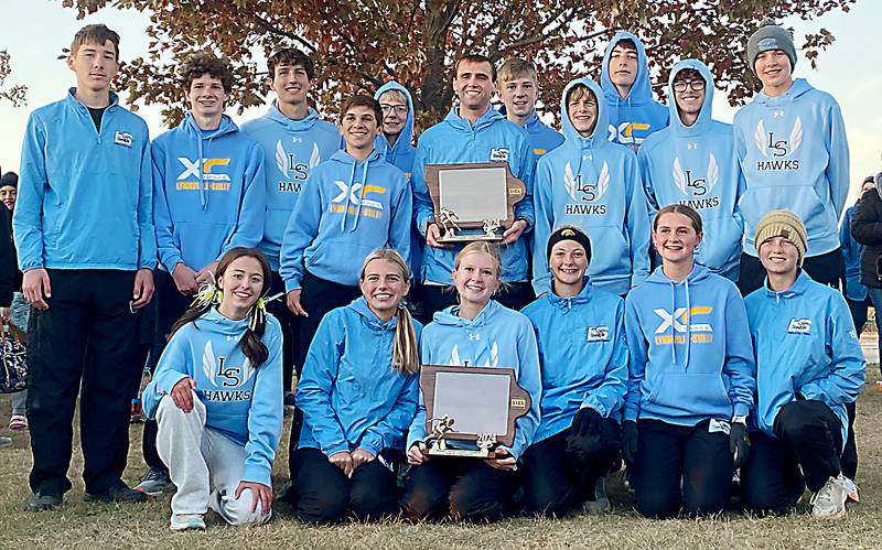L-S cross country teams