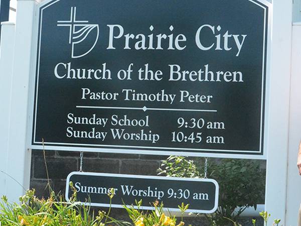 Prairie City Church of the Brethren to dedicate new fellowship hall