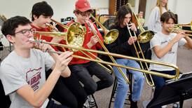 Photos: Newton Alumni Pep Band Night