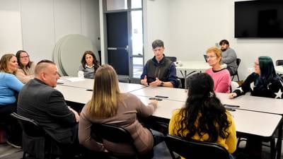 Rob Sand discusses rural healthcare issues, OBGYN challenges at roundtable