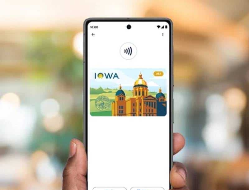 Any Iowa resident with a valid driver’s license or state-issued photo ID is eligible to add their driver’s license or ID to Google Wallet, on an Android 9 or later smartphone.