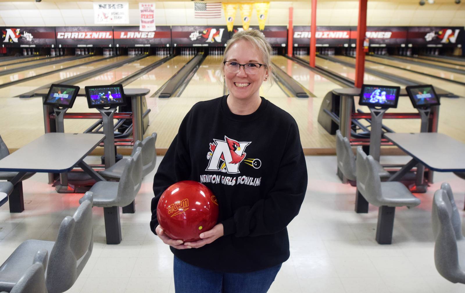 Newton bowling coach uses her business to develop student athletes