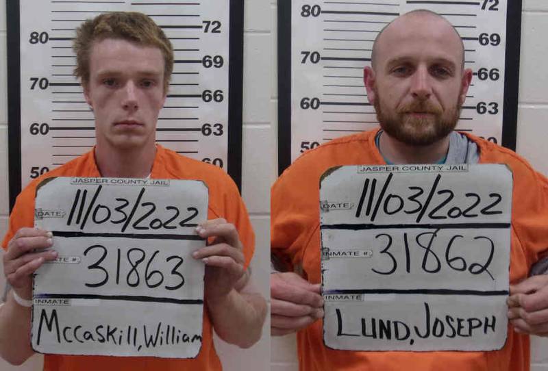 From left: William McCaskill and Joseph Lund.