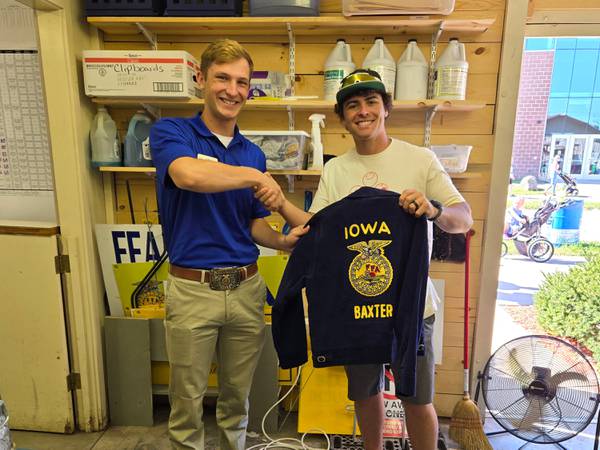 Baxter FFA now represented at the Iowa State Fair