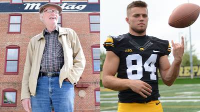 Newton Alumni honors professor, Iowa footballer, historian, retired principal