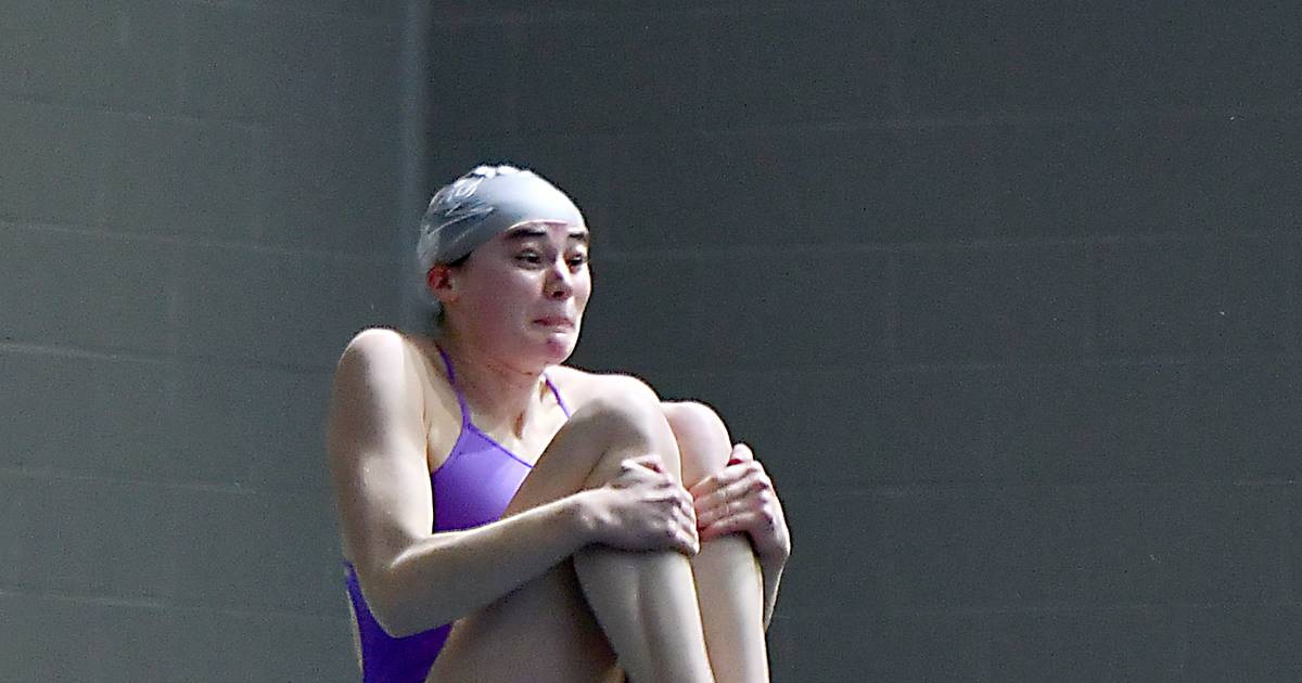 Pair of 50s lead Baxter’s Russell to second consecutive state diving championship