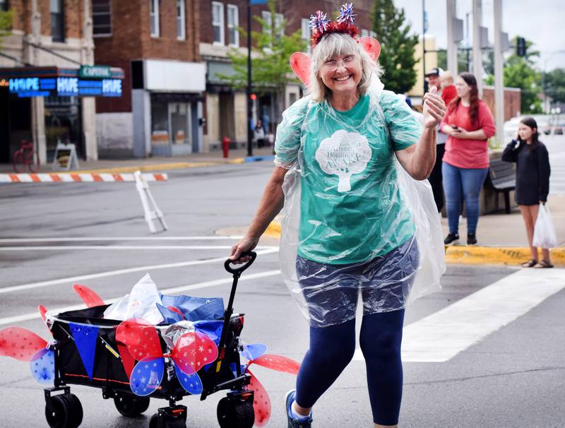 Heavy downpours couldn’t stop the Fourth of July Parade presented by the Greater Newton Area Chamber of Commerce and Newton Main Street on July 4 in downtown Newton.