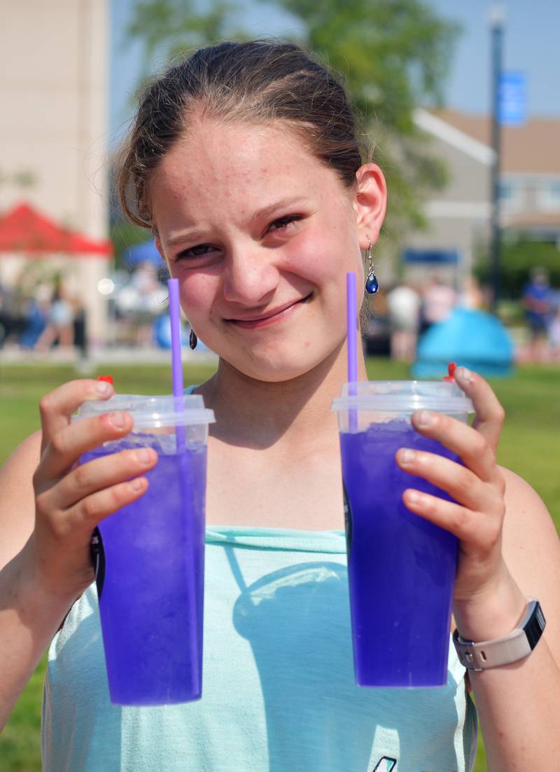Newton Farmers Market moved from its downtown location to the greenspace of Legacy Plaza this year. The market, which is held 4-6 p.m. every Tuesday, saw hundreds of people attend. Organizers said 34 vendors participated in the market this year, the most the Newton Farmers Market has ever seen.