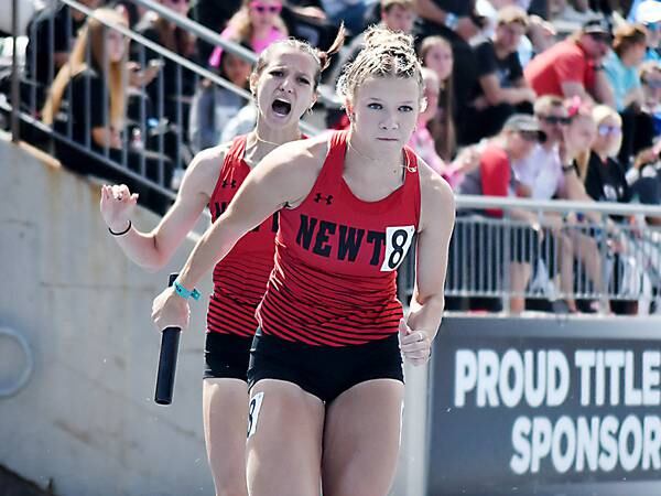 Relays headline Newton girls at state meet