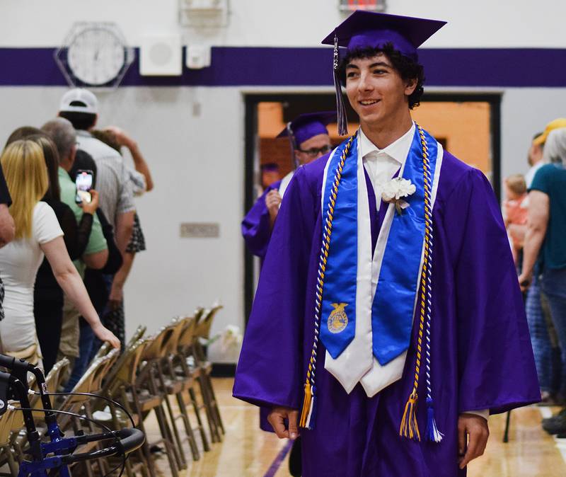 The Baxter Class of 2024 seniors take home diplomas and scholarships during commencement ceremony May 19 at the Baxter Community School District.