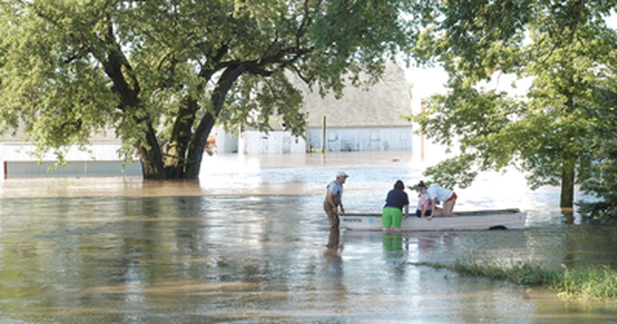 100year flood Newton Daily News