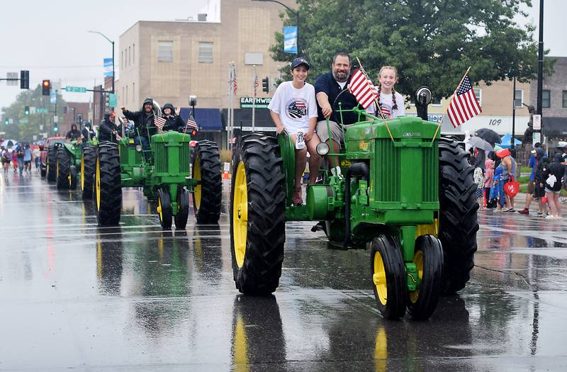 Heavy downpours couldn’t stop the Fourth of July Parade presented by the Greater Newton Area Chamber of Commerce and Newton Main Street on July 4 in downtown Newton.