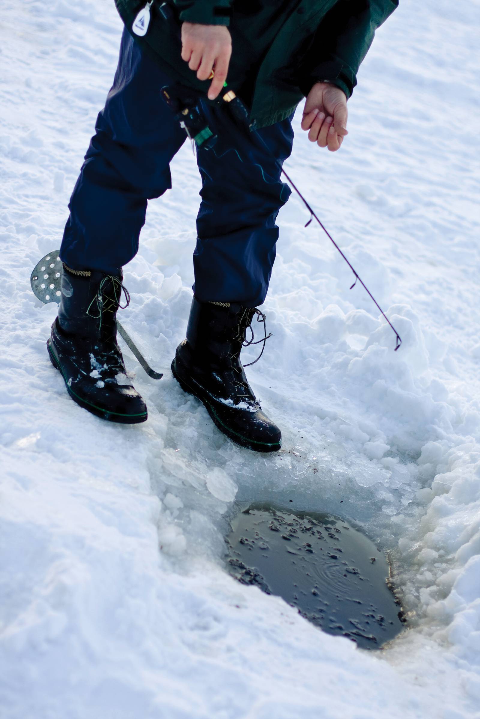 Fish Iowa program virtual ice fishing courses Newton Daily News