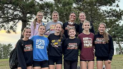 Mustang girls finish second at HOIAC meet 