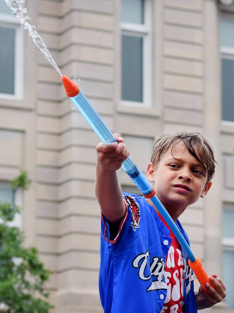 Heavy downpours couldn’t stop the Fourth of July Parade presented by the Greater Newton Area Chamber of Commerce and Newton Main Street on July 4 in downtown Newton.