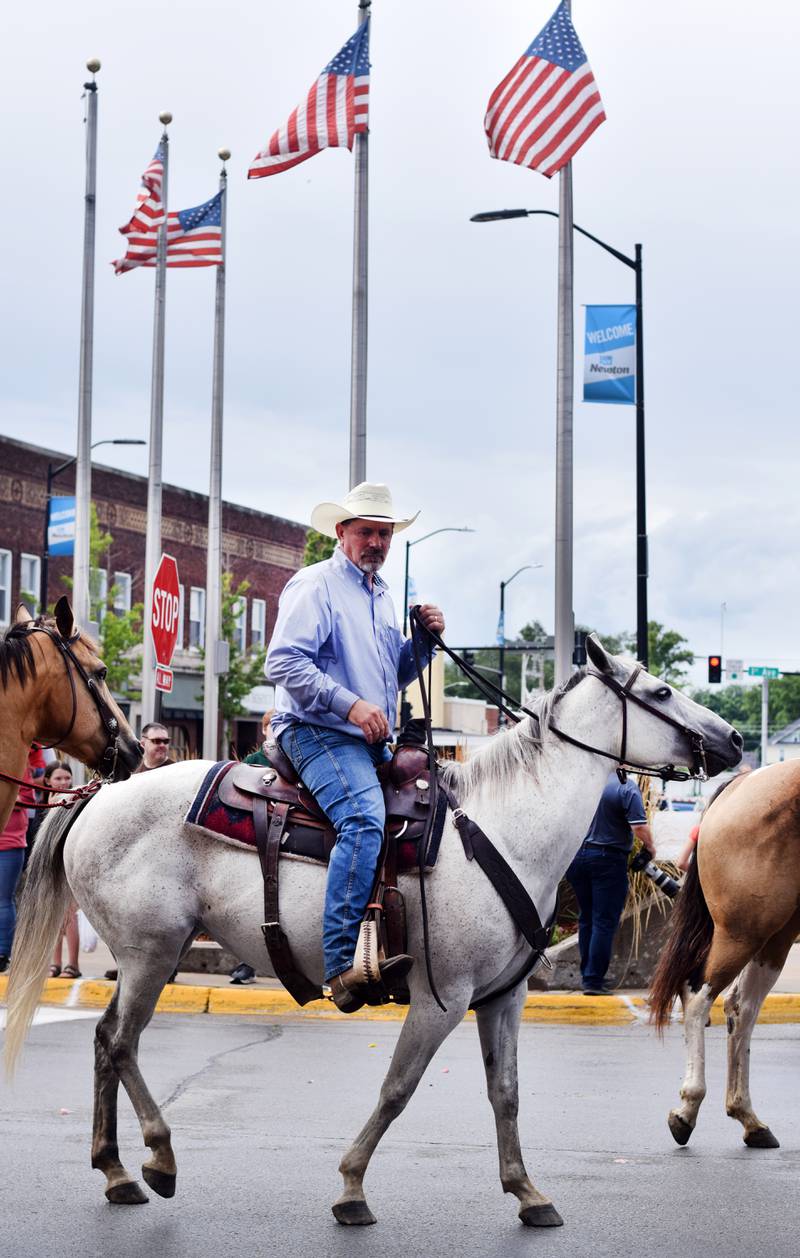 Heavy downpours couldn’t stop the Fourth of July Parade presented by the Greater Newton Area Chamber of Commerce and Newton Main Street on July 4 in downtown Newton.