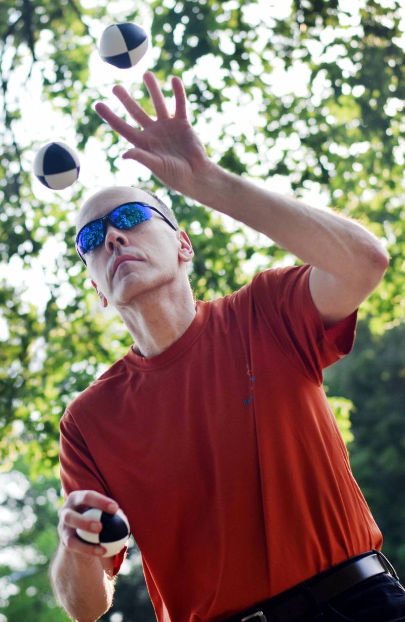 Dueling Fiddles, a Des Moines-based group featuring Hanna Wolle and Geneviève Gros-Louis Salamone, performed Thursday, June 8 as part of the Maytag Bowl Summer Concert Series in Newton.