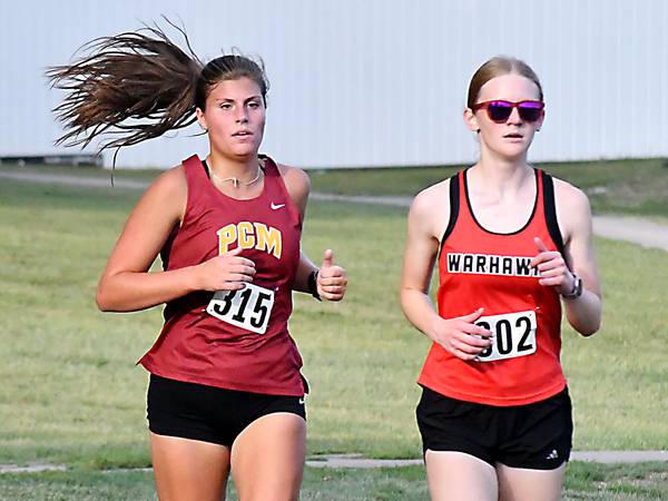 Teeter’s win highlights meet title for PCM girls at annual home meet