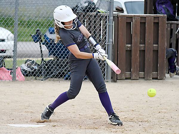 Baxter softball downs rival Royals for first win