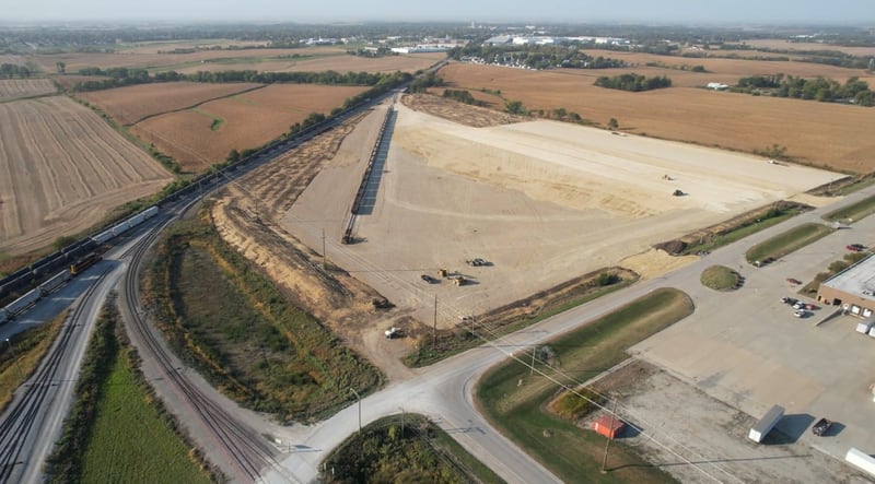 Jasper County recently secured a 4.86 percent interest rate for a $4.33 million bond sale, which will help finance the rail park located just northeast of Newton.