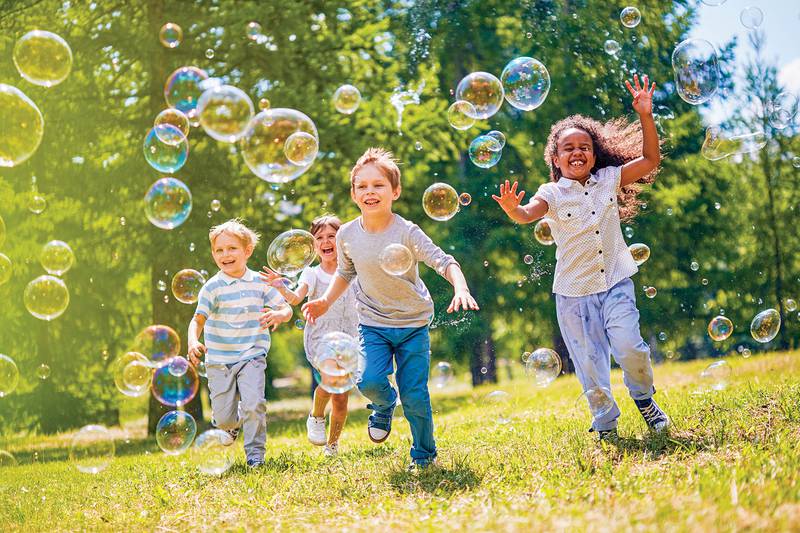 Kids ages 5-12 can enjoy a free hour of activities in the park  from 10 to 11 a.m. June 24-28 on Garden Square in Prairie City.
