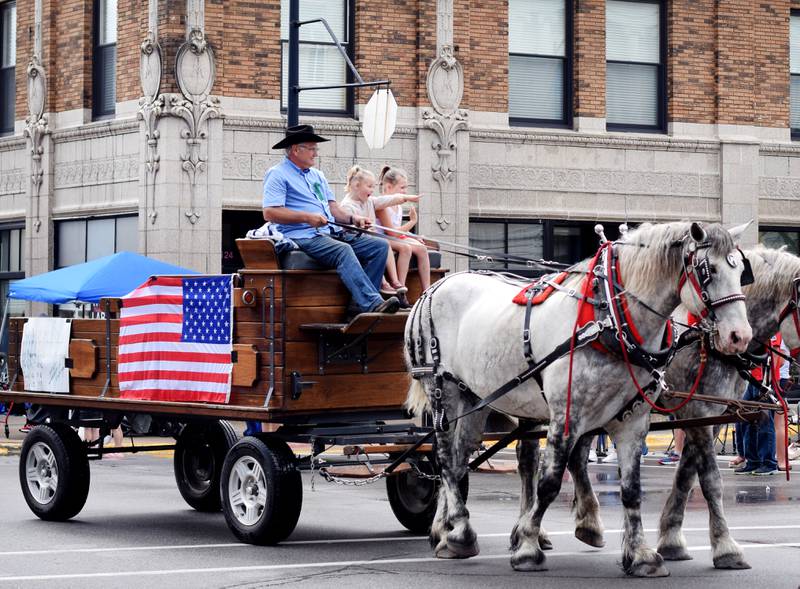 Heavy downpours couldn’t stop the Fourth of July Parade presented by the Greater Newton Area Chamber of Commerce and Newton Main Street on July 4 in downtown Newton.