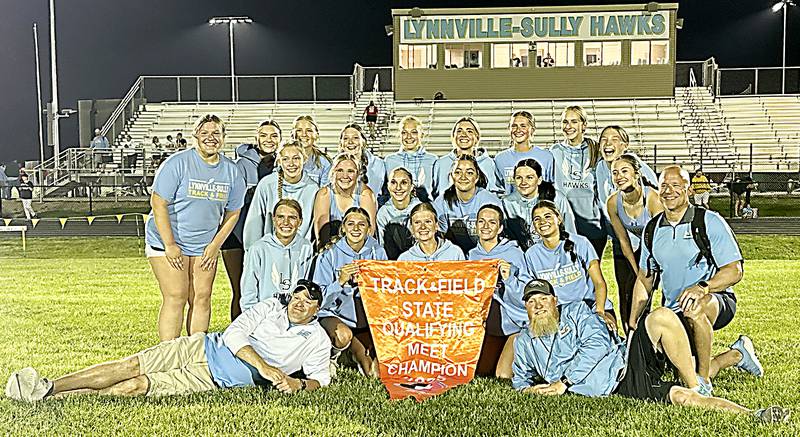 Lynnville-Sully girls track and field