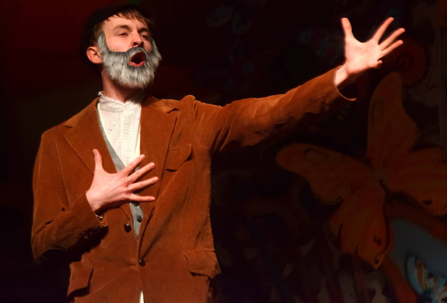The cast of "Fiddler on the Roof Jr." performs "Tradition" at the Center for Performance at Newton High School. The musical debuts 7 p.m. April 21 and 22 at the high school.