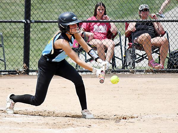 L-S softball shuts out English Valleys, falls twice at home tournament