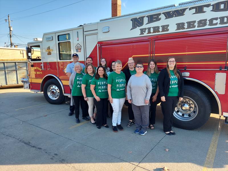 The Newton Fire Department is partnering with Advantage Credit Union in a fundraising campaign to help purchase smoke alarms and batteries for the NFD.